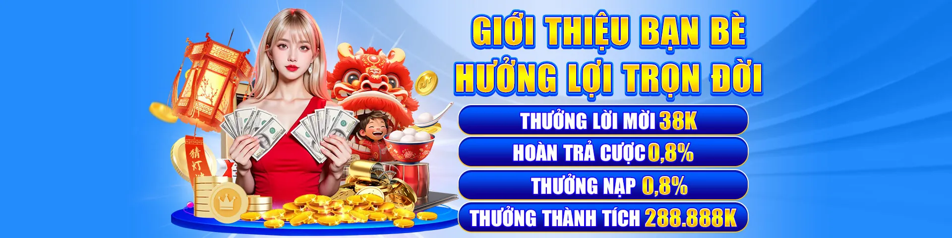 Thưởng sinh nhật và sự kiện đặc biệt yycasino1